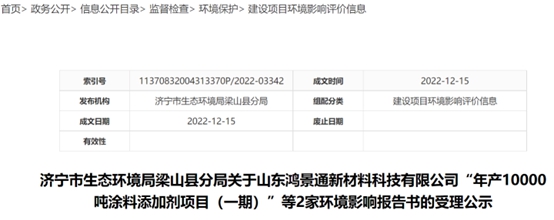 投资近7亿元！两大涂料相关项目落户山东济宁