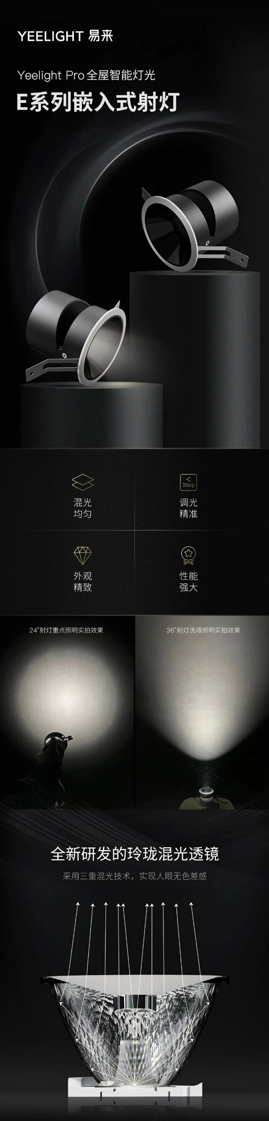 Yeelight 易来E系列嵌入式射灯