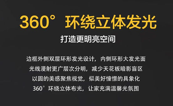 福田照明几何系列客厅灯：邂逅北欧时尚风情