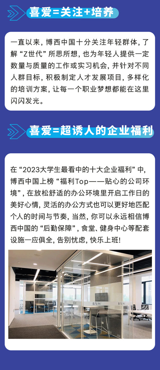 博西中国荣膺2023“中国大学生喜爱雇主”