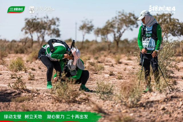 绿动戈壁·树立天地丨戈4第三日：穿越风车阵，勇往直前，全员到达！