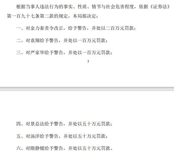 “黄金贸易”竟是虚构！金力泰5名高管“集体”造假！被警告罚款550万元