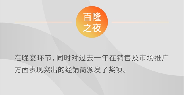 百隆中国公司第四届经销商大会隆重举办