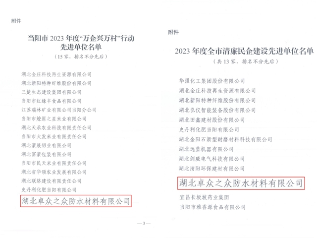 卓众之众在当阳市工商联会议上荣获两项荣誉！