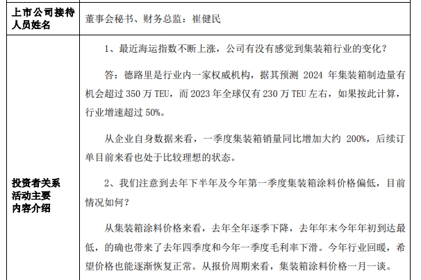 报价一月一谈！一季度集装箱涂料价格偏低