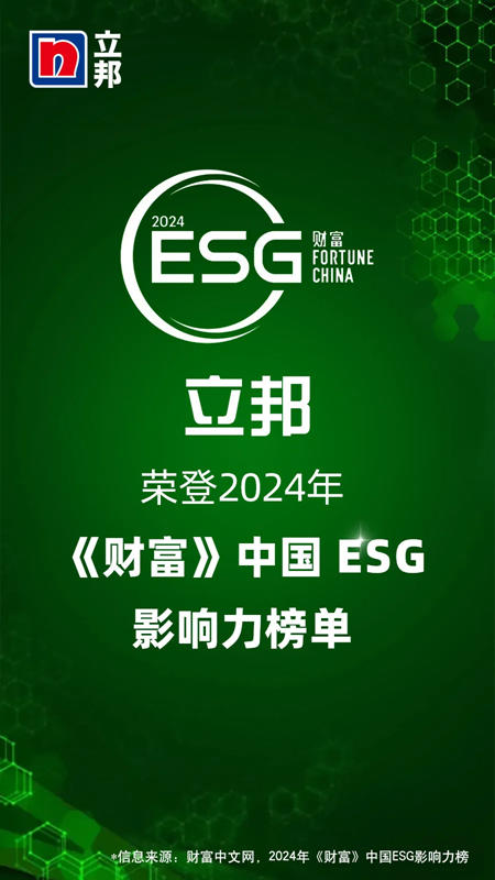 立邦中国荣登2024年《财富》中国ESG影响力榜