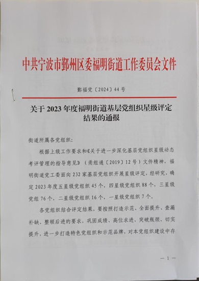 再获殊荣  继续向前 ——宁波涂协党支部再次获评“五星级党组织”