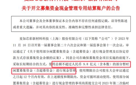 年营收11亿的涂企，竟坐拥9.8亿闲置资金