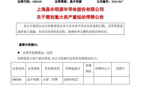 停牌！LED照明企业拟控制四川易冲