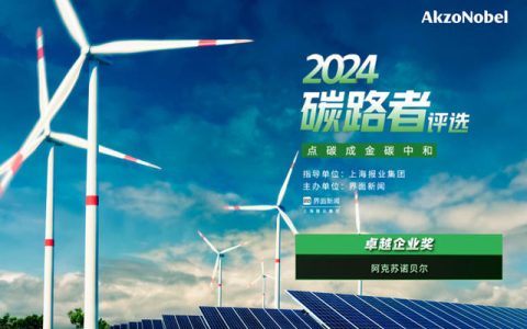 阿克苏诺贝尔斩获2024碳路者评选“卓越企业奖”