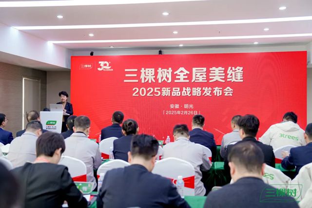 三棵树全屋美缝2025新品战略发布会圆满召开